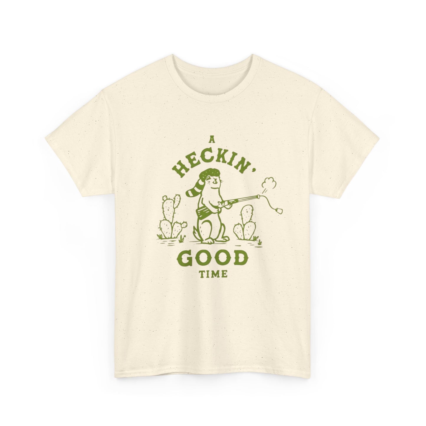 A Heckin Good Time Graphic T Shirt ADULT NEW