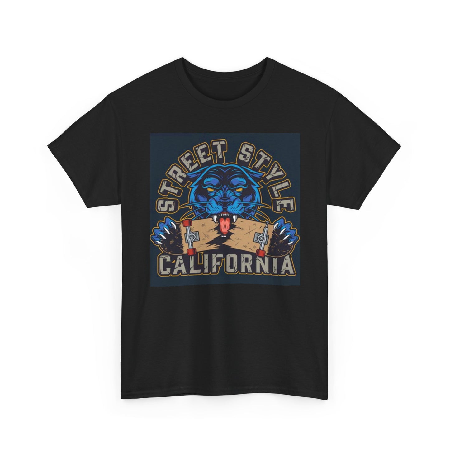 Street Style California T Shirt Unisex Heavy Cotton Tee