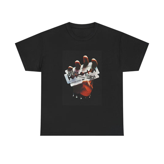 Judas Priest Tshirt Retro Rock Band Graphic Unisex Heavy Cotton Tee