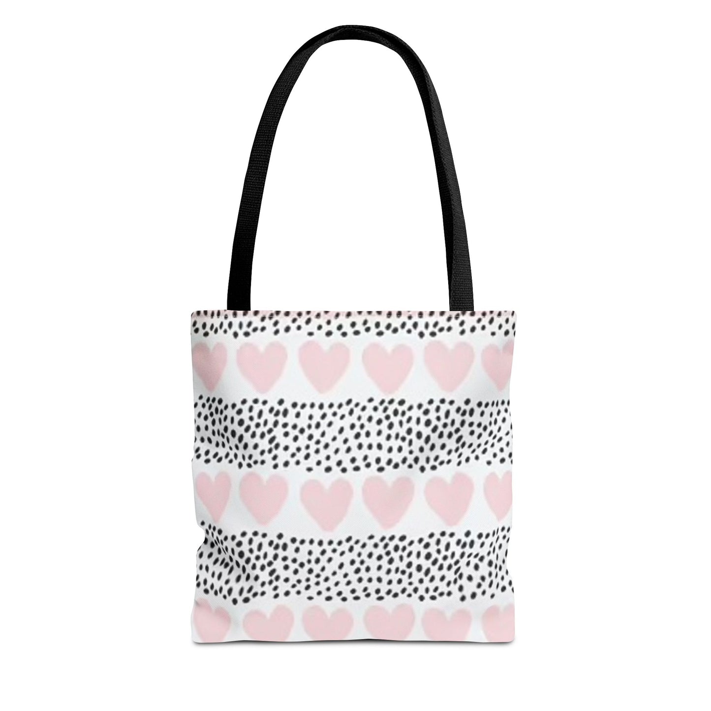 Pink Hearts Brand New Tote Bag (AOP)