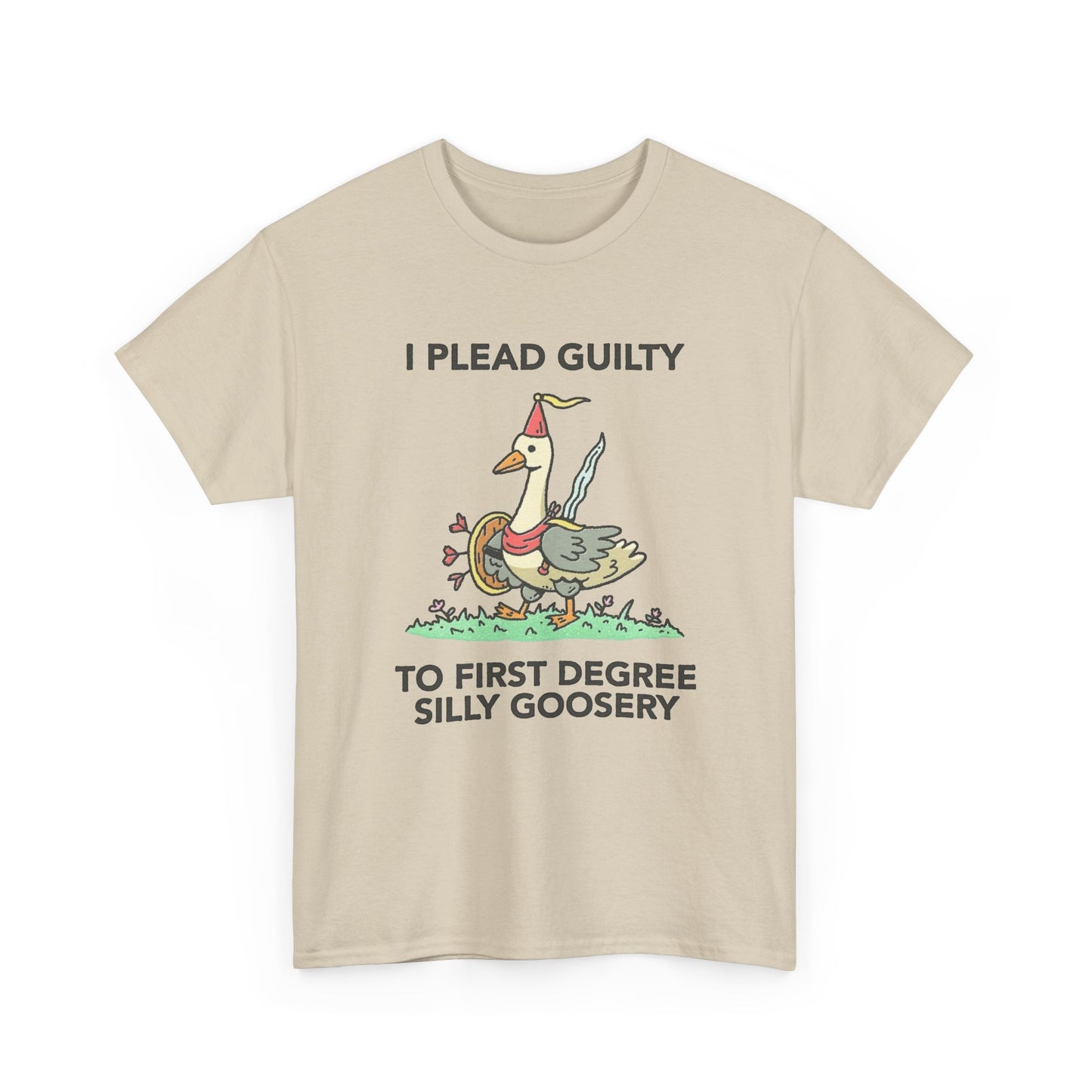 First Degree Silly Goosery Funny Graphic T Shirt NEW ADULT TEE VINTAGE