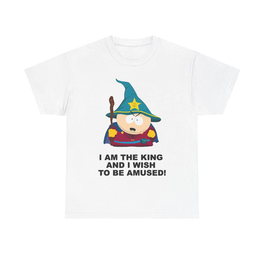 South Park T-shirt cartman cartoon graphic wizard hat Unisex Heavy Cotton Tee