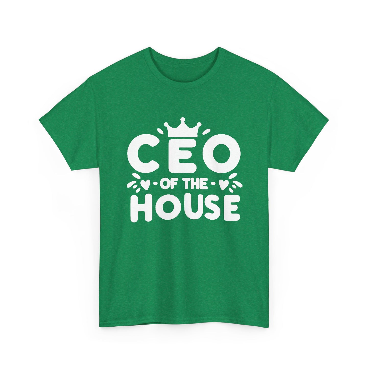 CEO Of This House T Shirt Funny graphic Jokes Unisex Heavy Cotton Tee