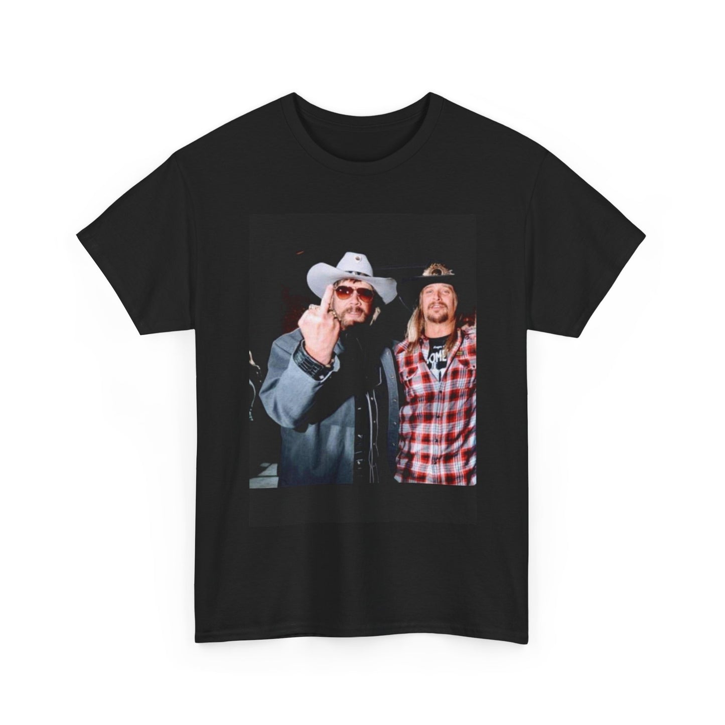 Hank Williams jr T-shirt kid rock country vintage Unisex Heavy Cotton AMERICAN