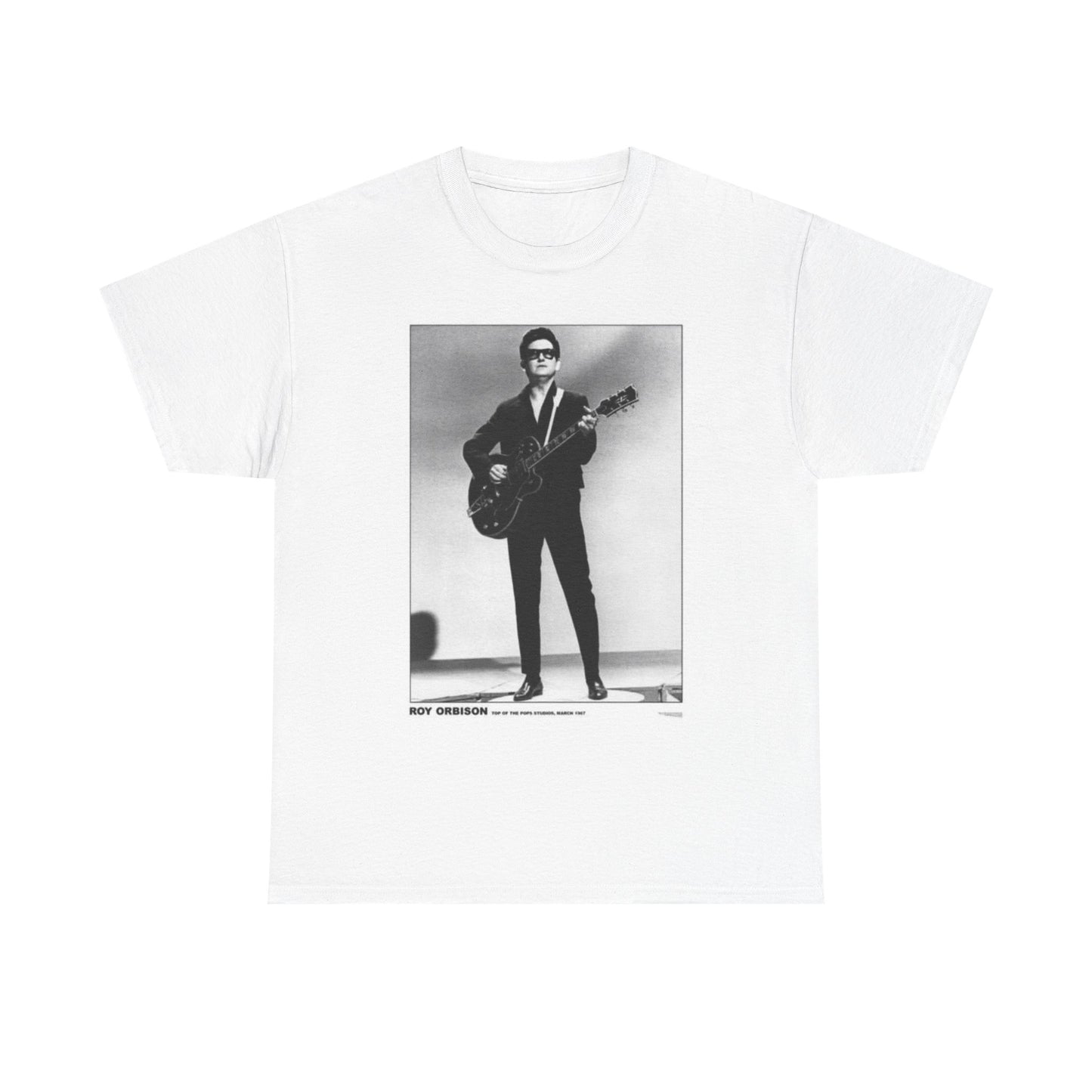 Roy Orbison Graphic T Shirt Vintage Poster Retro Unisex Heavy Cotton Tee