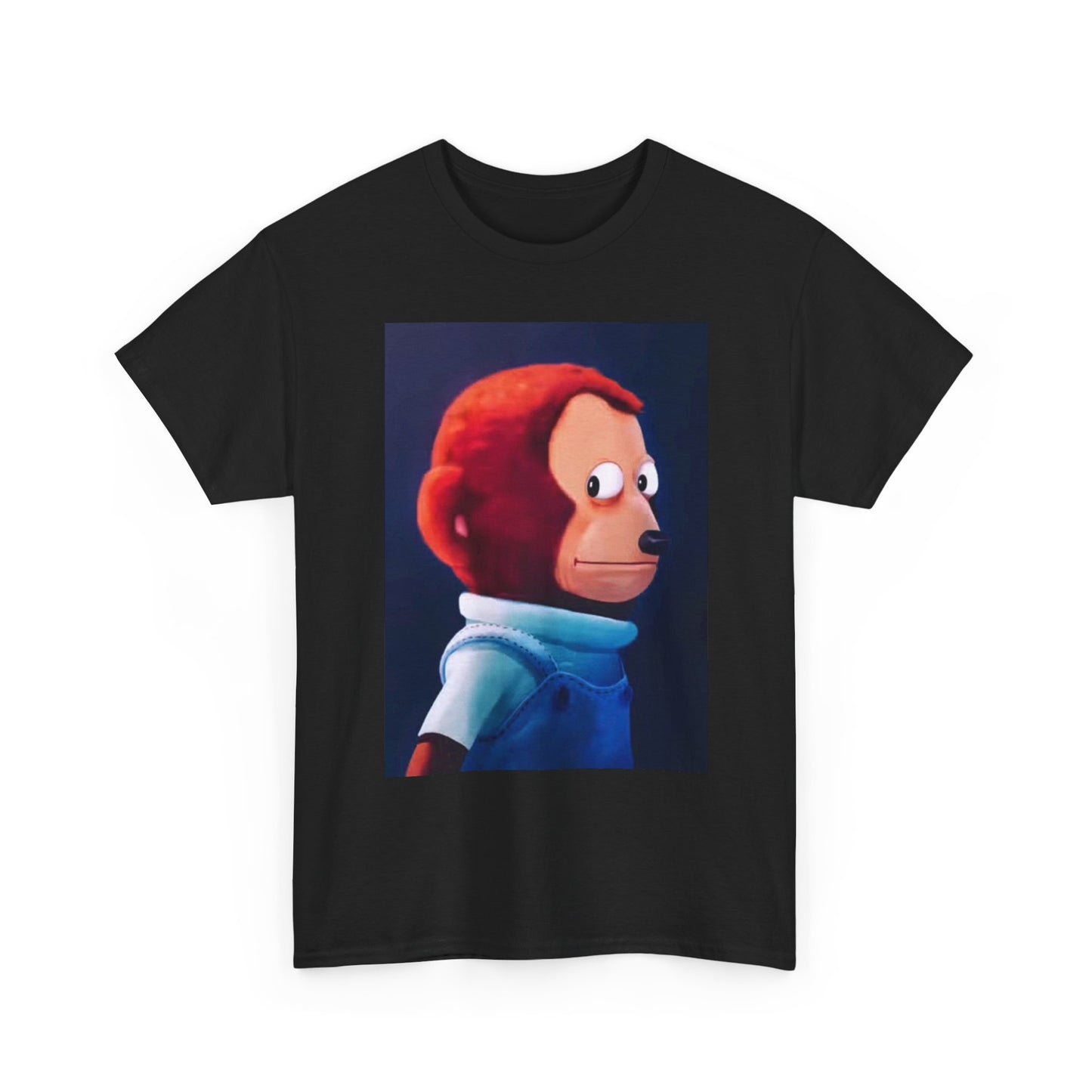 Funny Side Eye Jokes T Shirt MEME Comedy Cartoon Painting Unisex Heavy Cotton