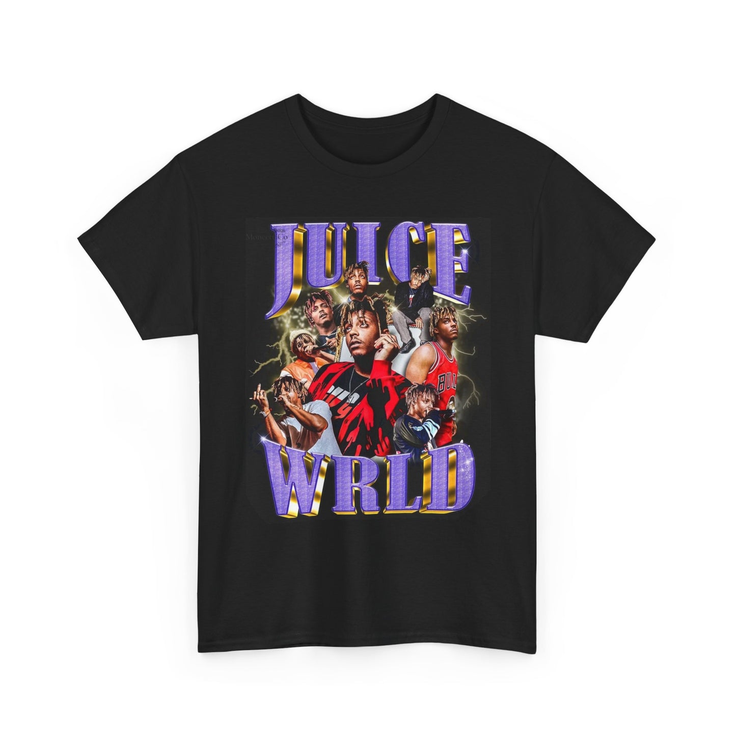 Juice World Graphic T Shirt Vintage Rap Hip Hop Bulls Unisex Heavy Cotton Tee