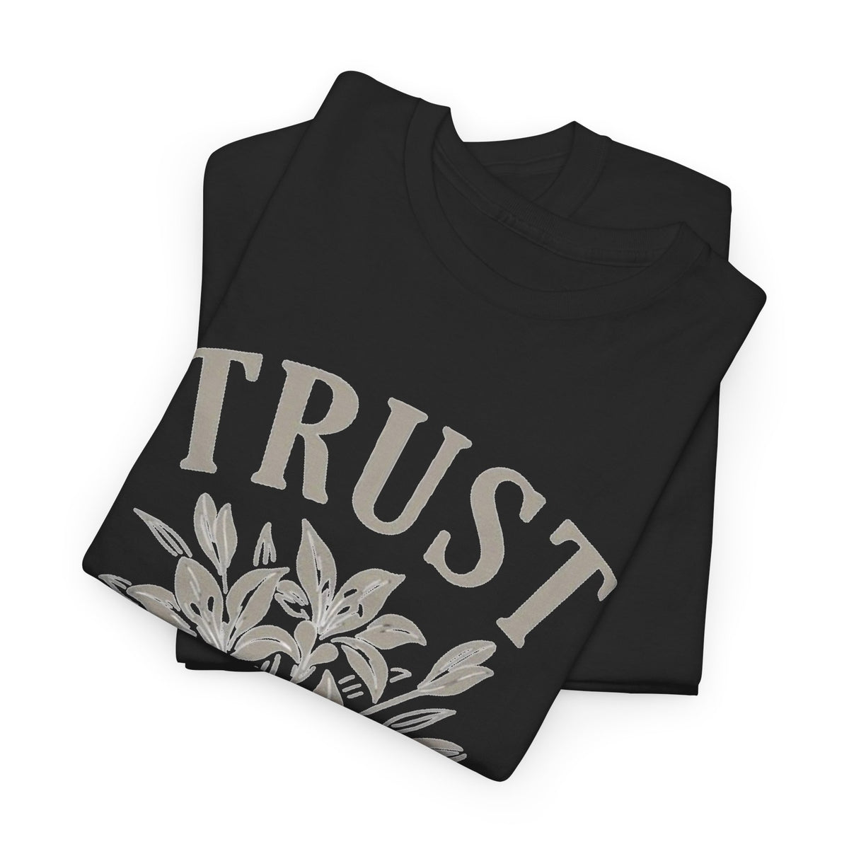 Trust The Unfolding Graphic T Shirt Men's Heavy Cotton Tee