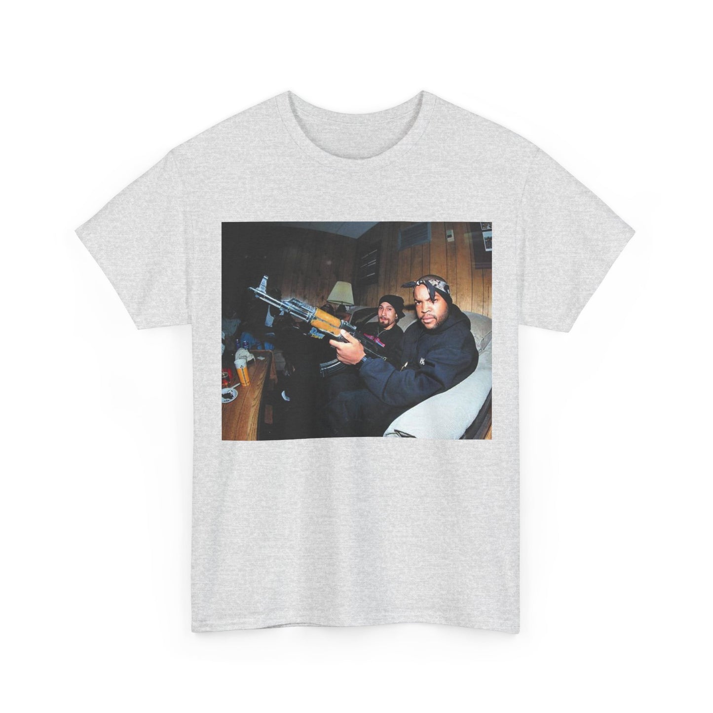 Ice cube T-shirt vintage 90s NWA California retro meme Unisex Heavy Cotton Tee