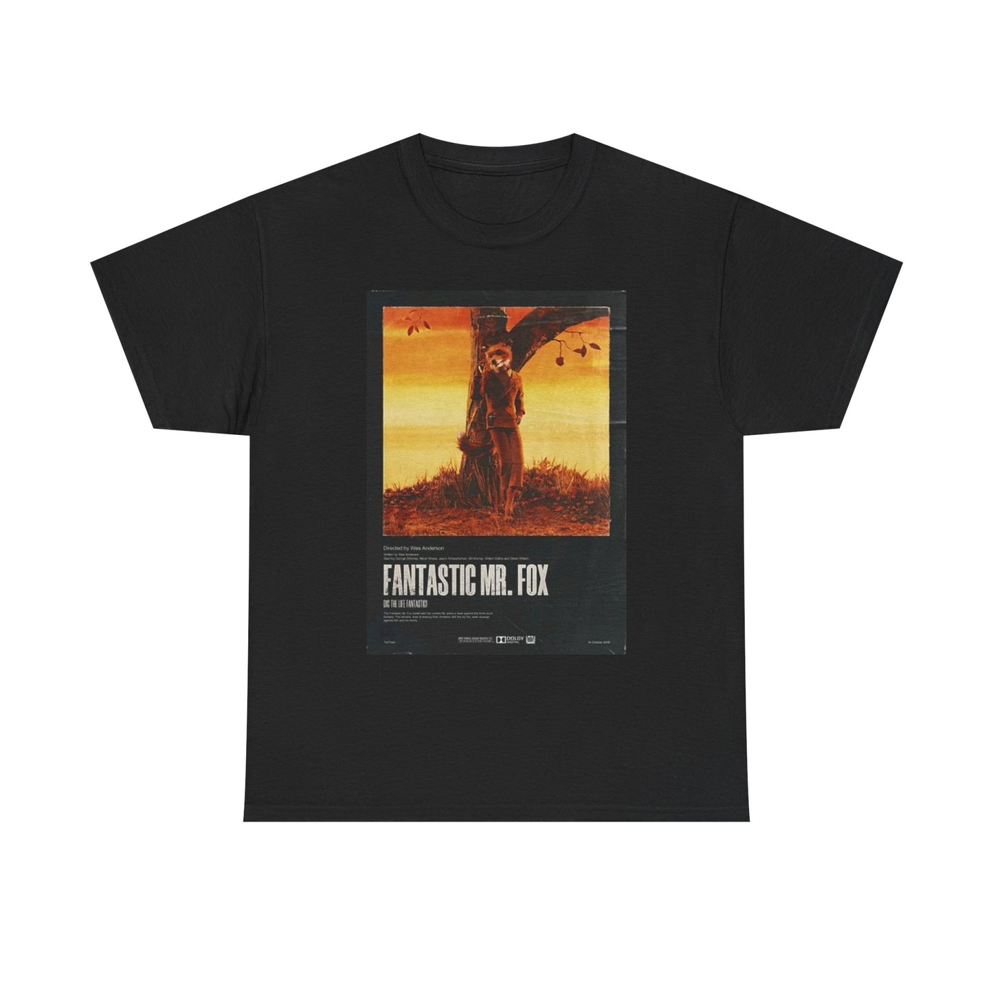 Fantastic Mr Fox Graphic T Shirt Unisex BRAND NEW Cotton Tee