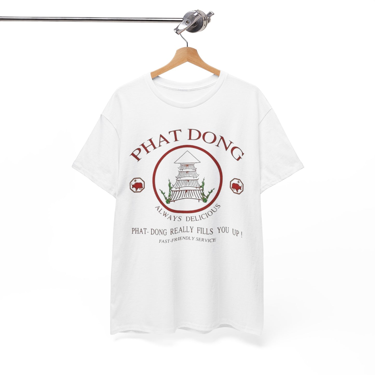 Phat Dong Funny Chinese Food Graphic T-Shirt Gift NEW Jokes  Heavy Cotton Tee