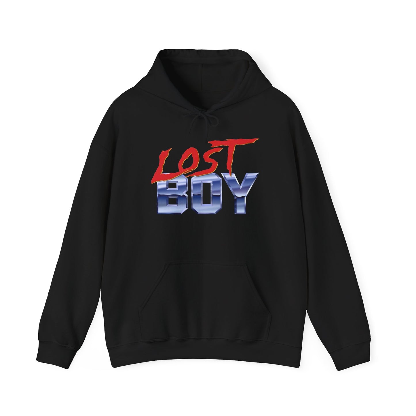 Lost Boy Vintage Graphic Hoodie Unisex Heavy Blend™ Hooded Sweatshirt