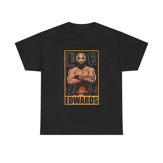 Leon Edwards Tshirt MMA Merch Rocky Unisex Heavy Cotton Tee