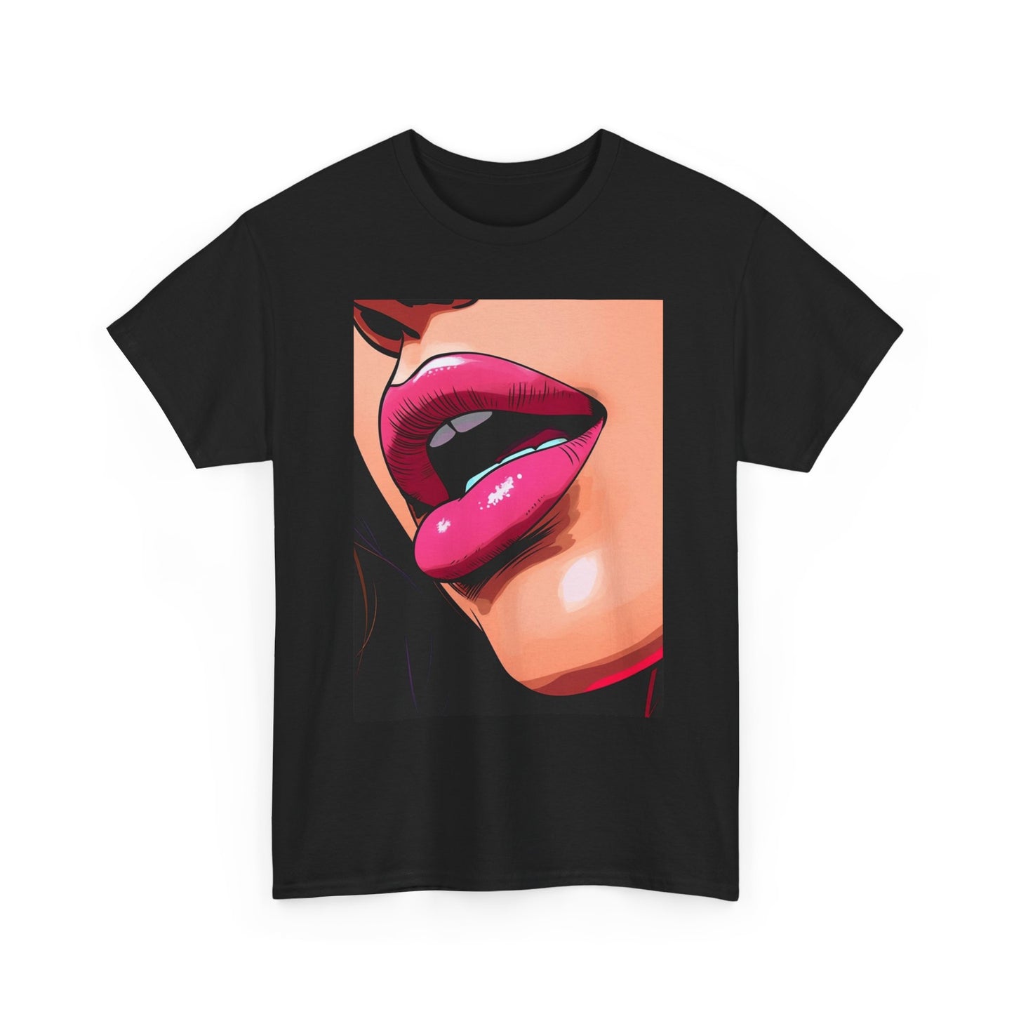 Women Gaming Character Retro Graphic T Shirt Men's Heavy Cotton Tee