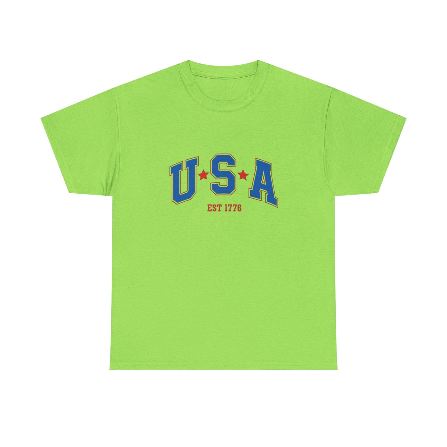 USA 1776 America Graphic T Shirt Adult New Tee