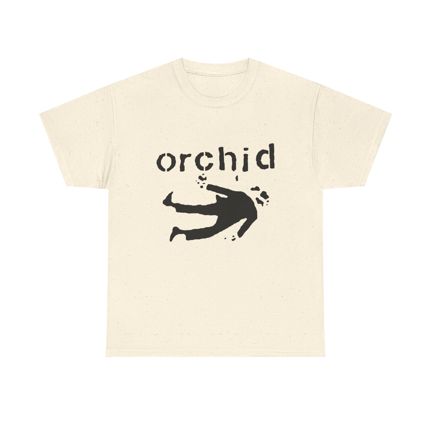 Orchid Graphic T Shirt Unisex Heavy Cotton Tee