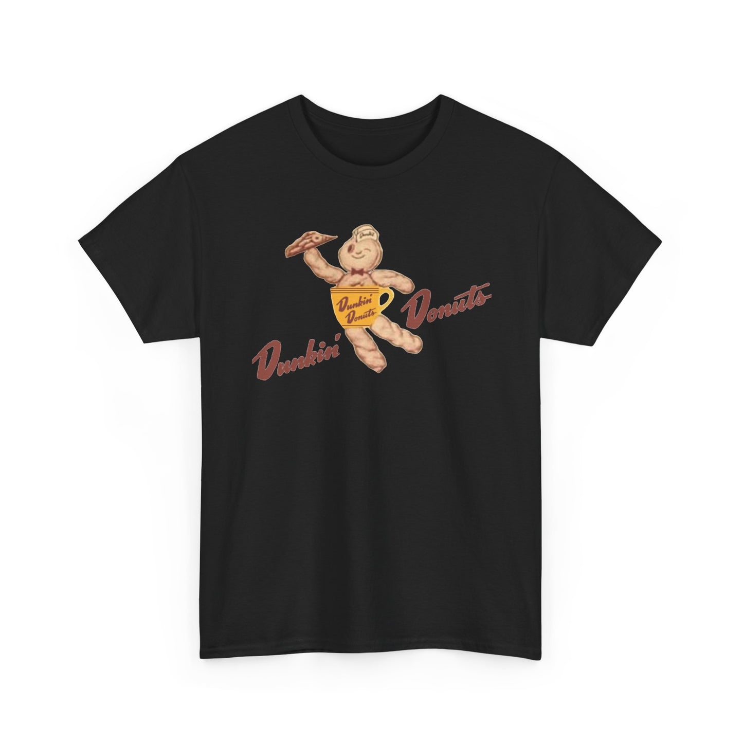 Dunkin’ Donuts T-shirt vintage retro logo Boston graphic Unisex Heavy Cotton Tee