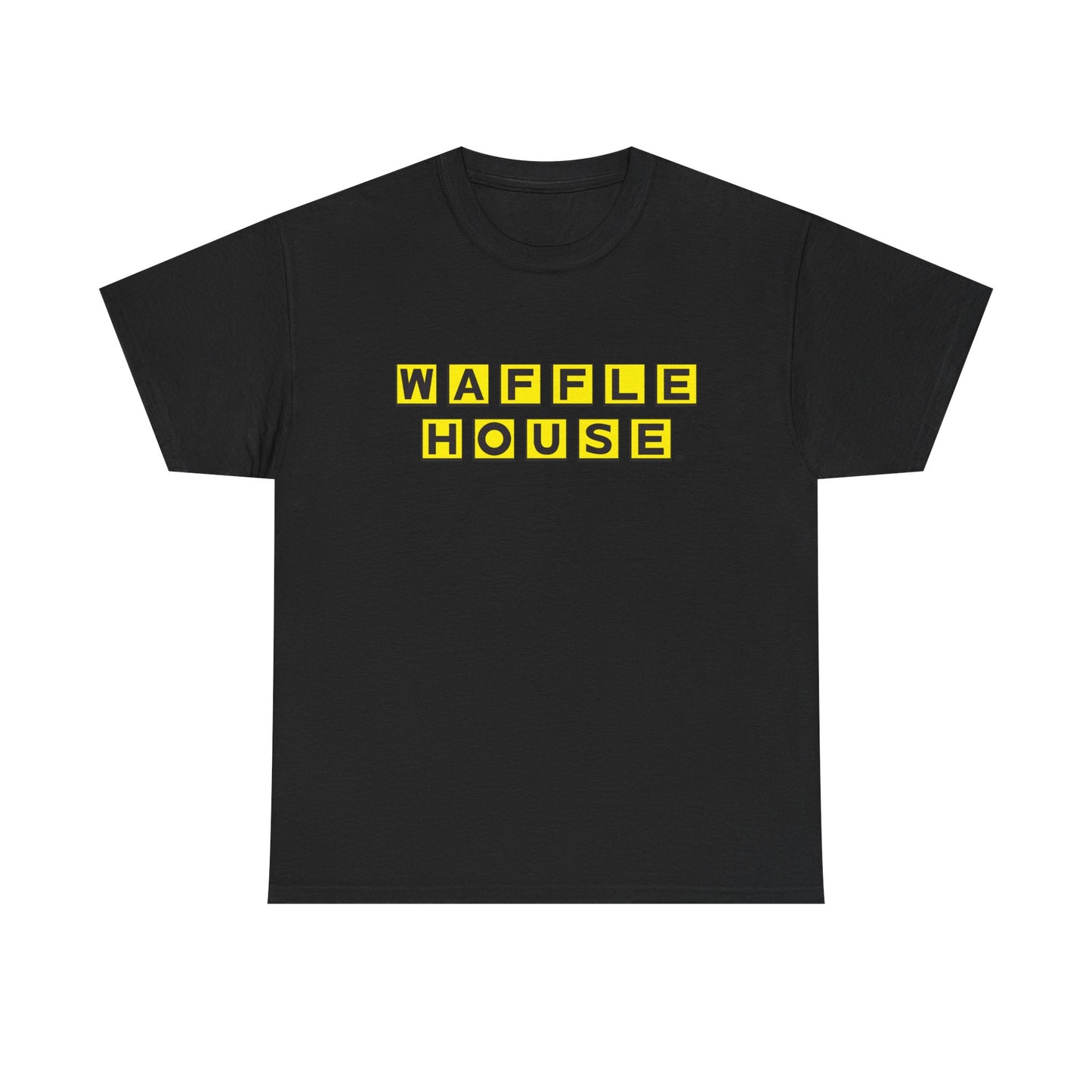 Waffle House Graphic T Shirt Breakfast Cafe Pancakes Retro Unisex Cotton Tee