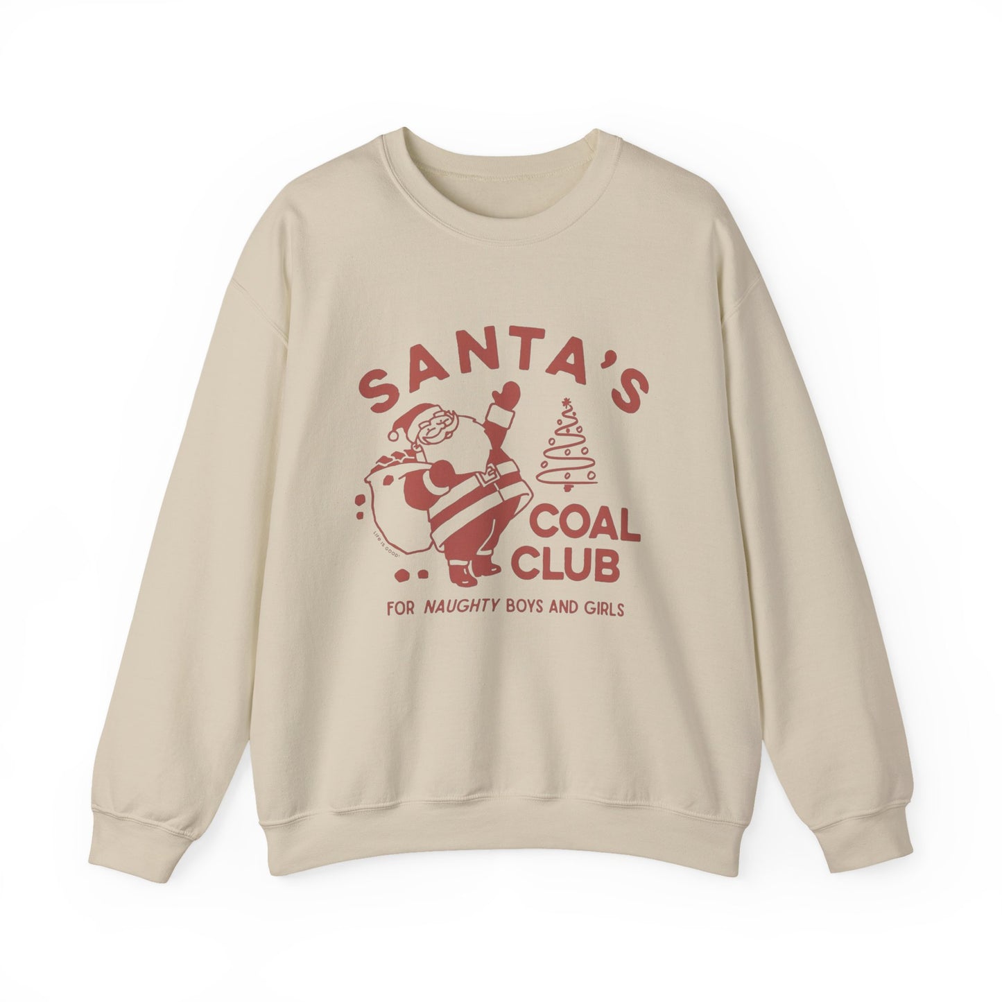 Santa's Coal Club Sweater NEW Unisex Heavy Blend™ Crewneck Sweatshirt