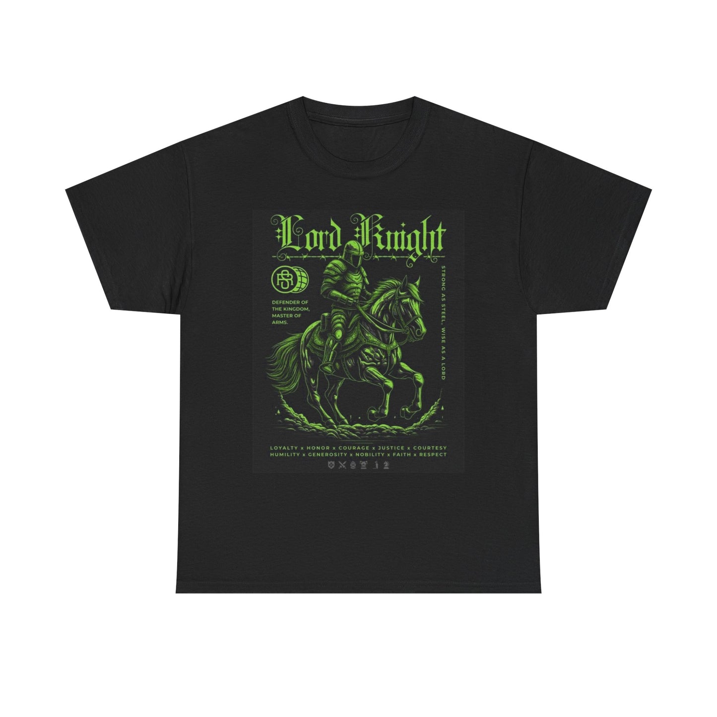 Lord Knight Graphic T Shirt Street Wear Apparel Unisex Heavy Cotton Tee