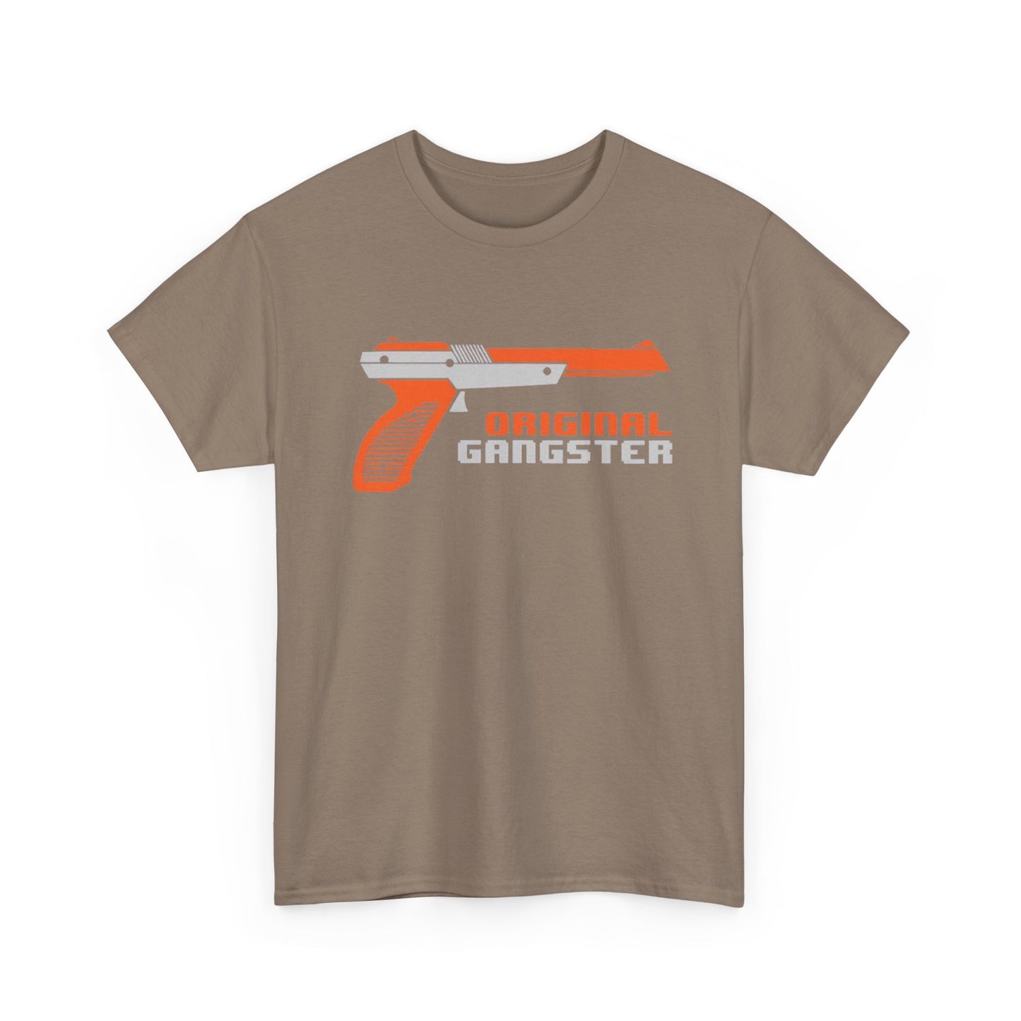 Original Gangster Graphic T Shirt Vintage Video Games Funny Unisex Heavy Cotton