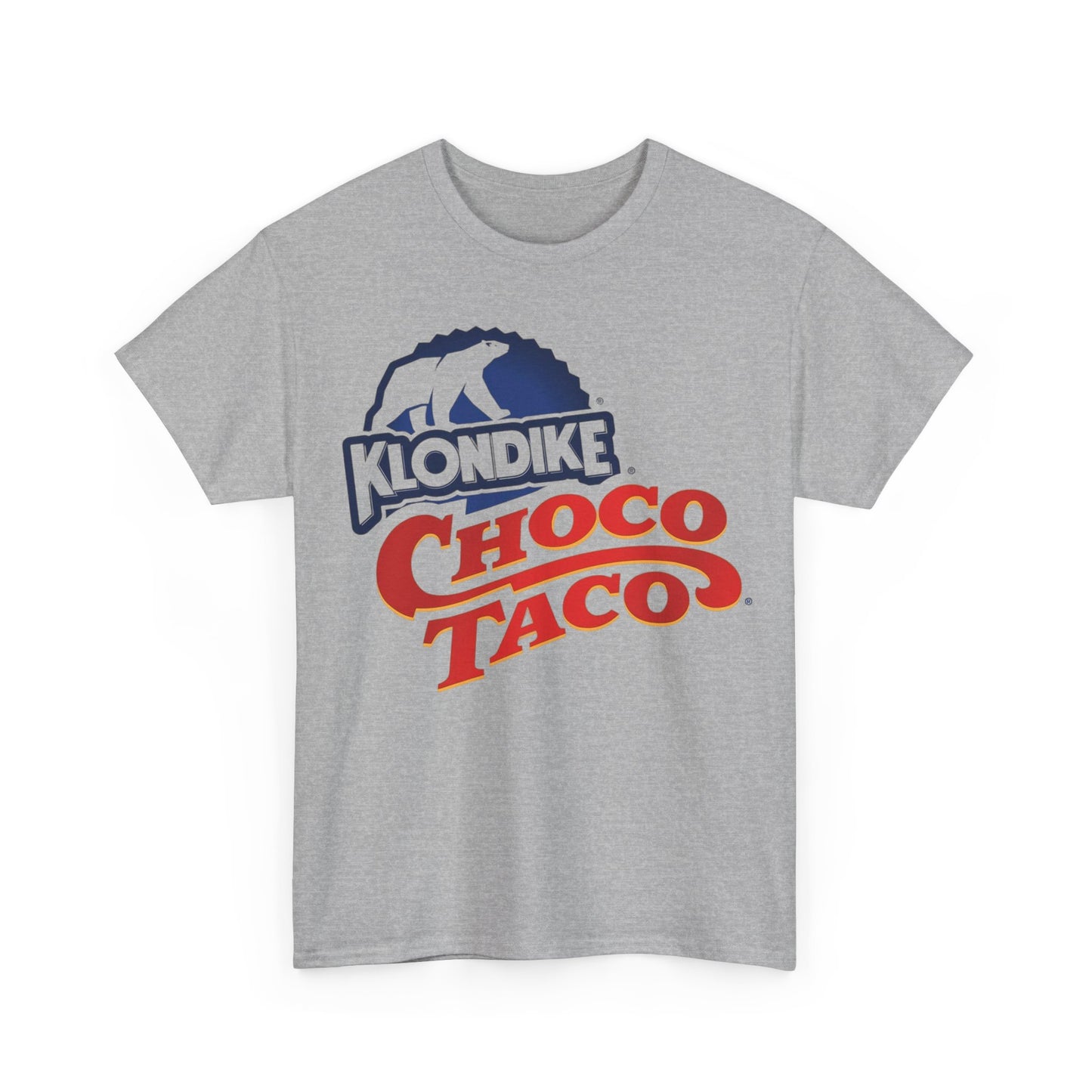 Choco Taco Shirt Klondike Ice Cream Retro Vintage Logo Unisex Heavy Cotton Tee