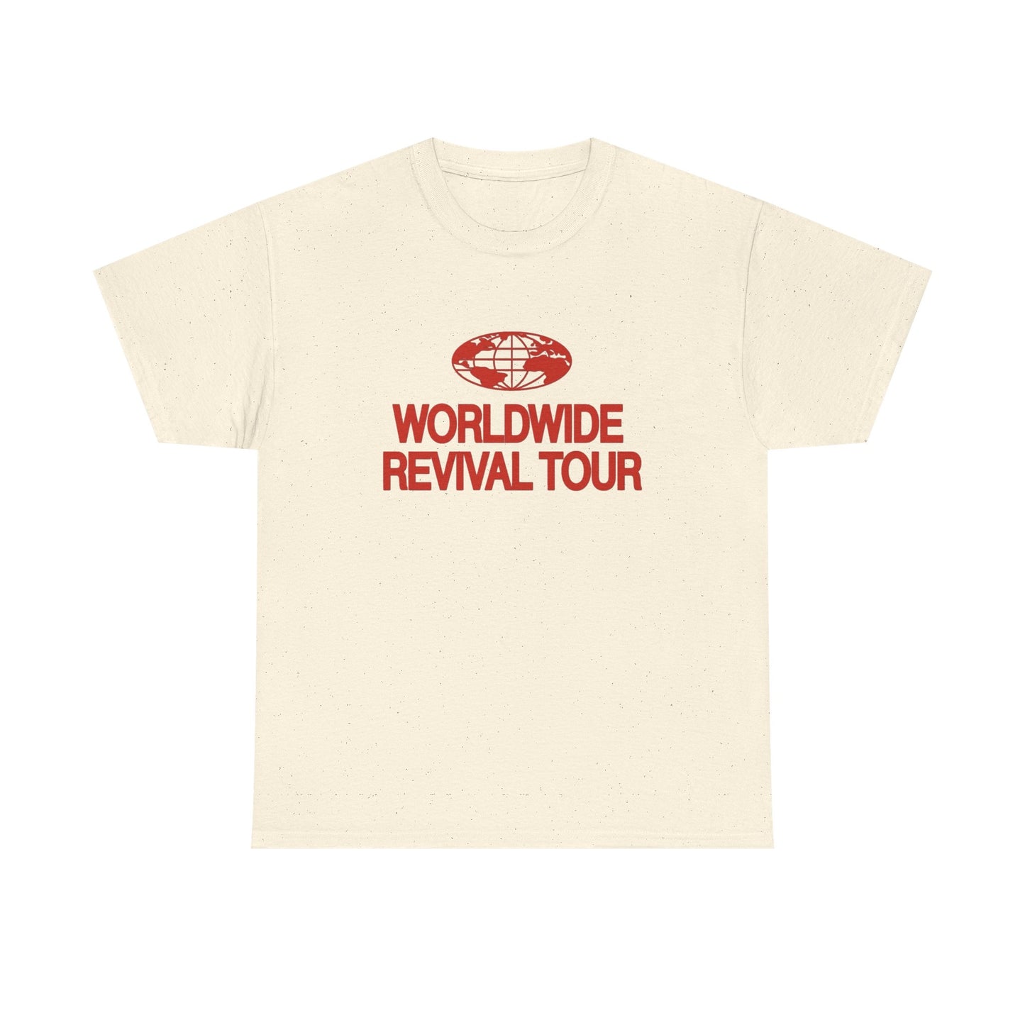 Jesus Worldwide Revival Tour Graphic T Shirt NEW Vintage Unisex Heavy Cotton Tee