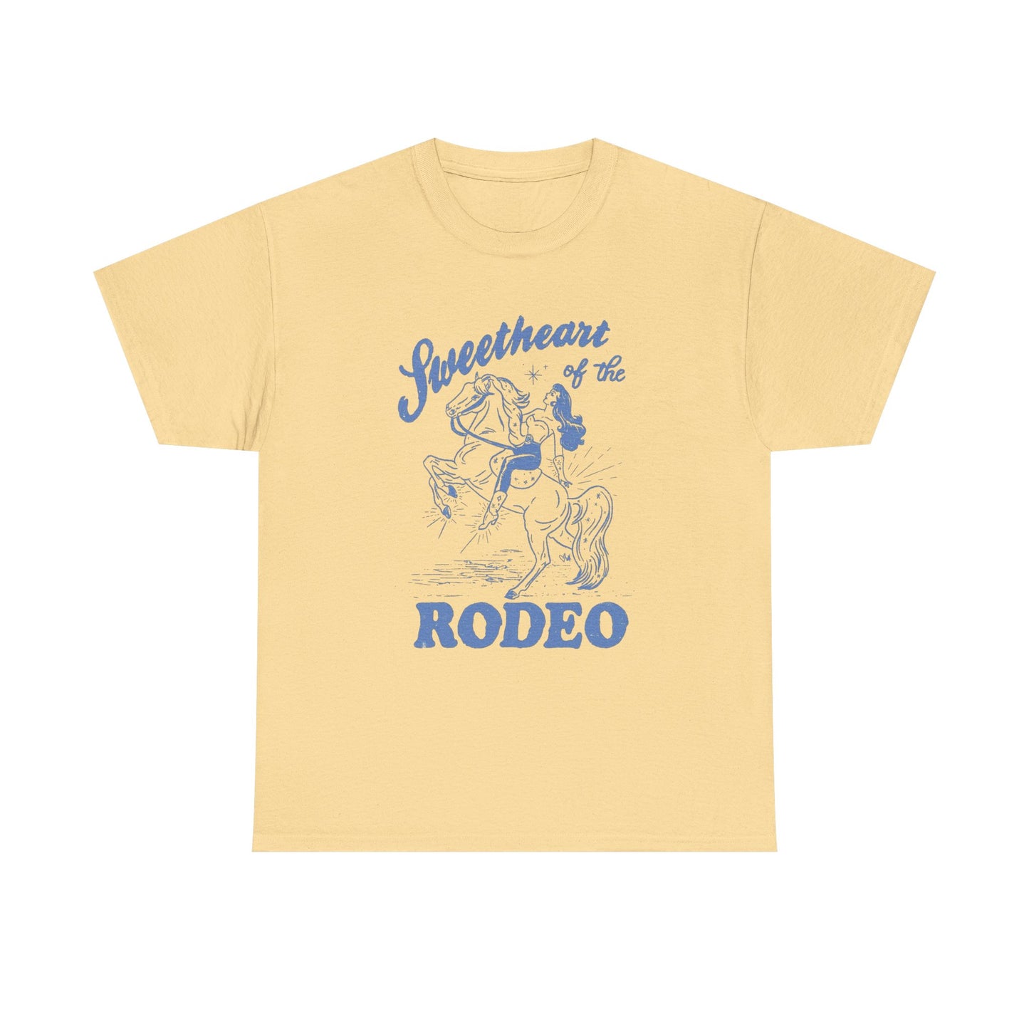 Sweetheart Of The Rodeo Graphic T Shirt Unisex Heavy Cotton Tee NEW Gift
