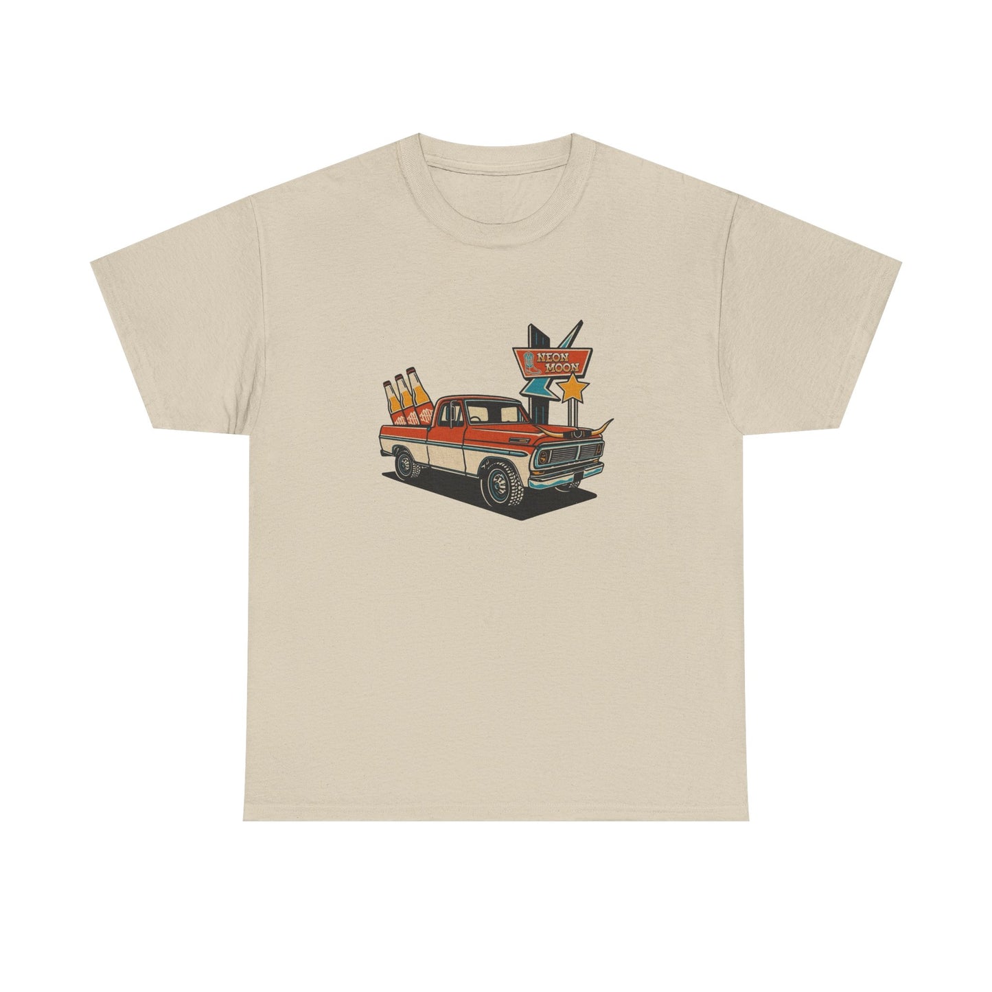 Neon Moon Country Graphic T Shirt NEW Unisex Heavy Cotton Tee