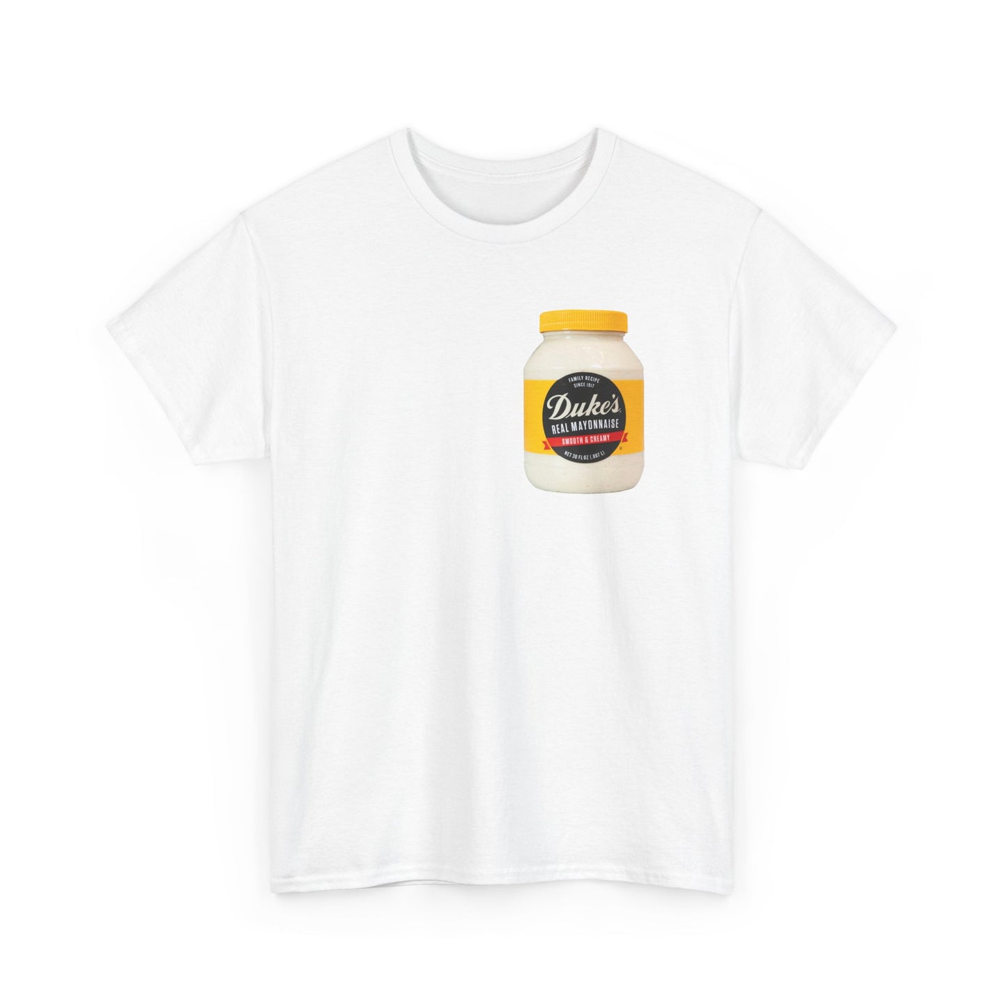Dukes Mayo Funny Graphic T Shirt Vintage Jokes Southern Unisex Heavy Cotton Tee