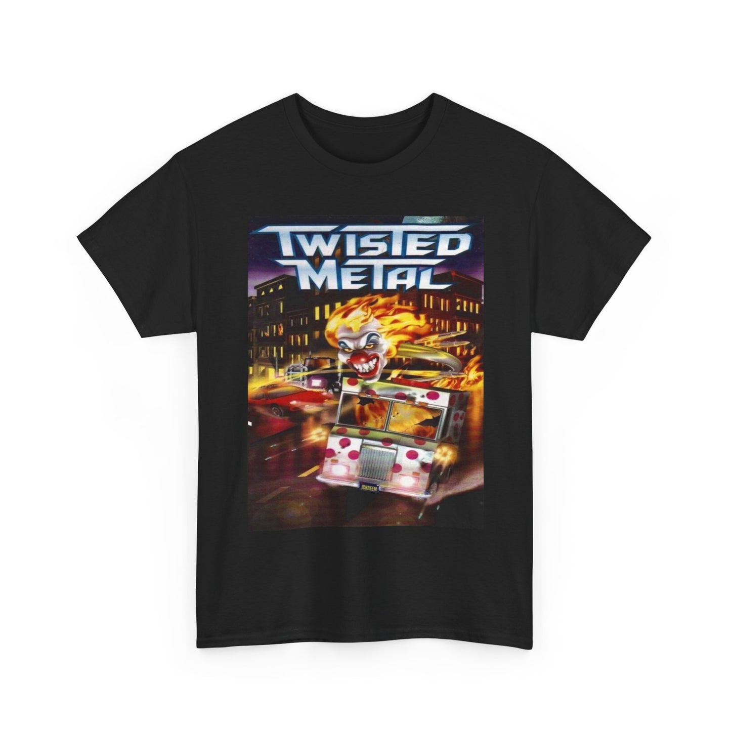 Twisted Metal Shirt Retro Gaming Poster Video Games 90s Kids Unisex Heavy Cotton