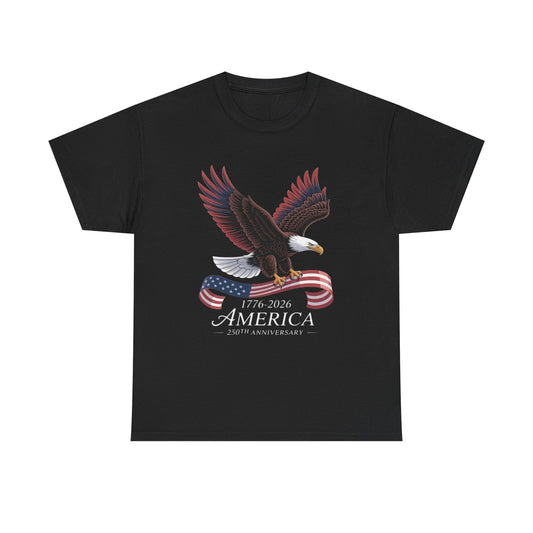 America 1776-2026 Graphic T Shirt Adult New Tee