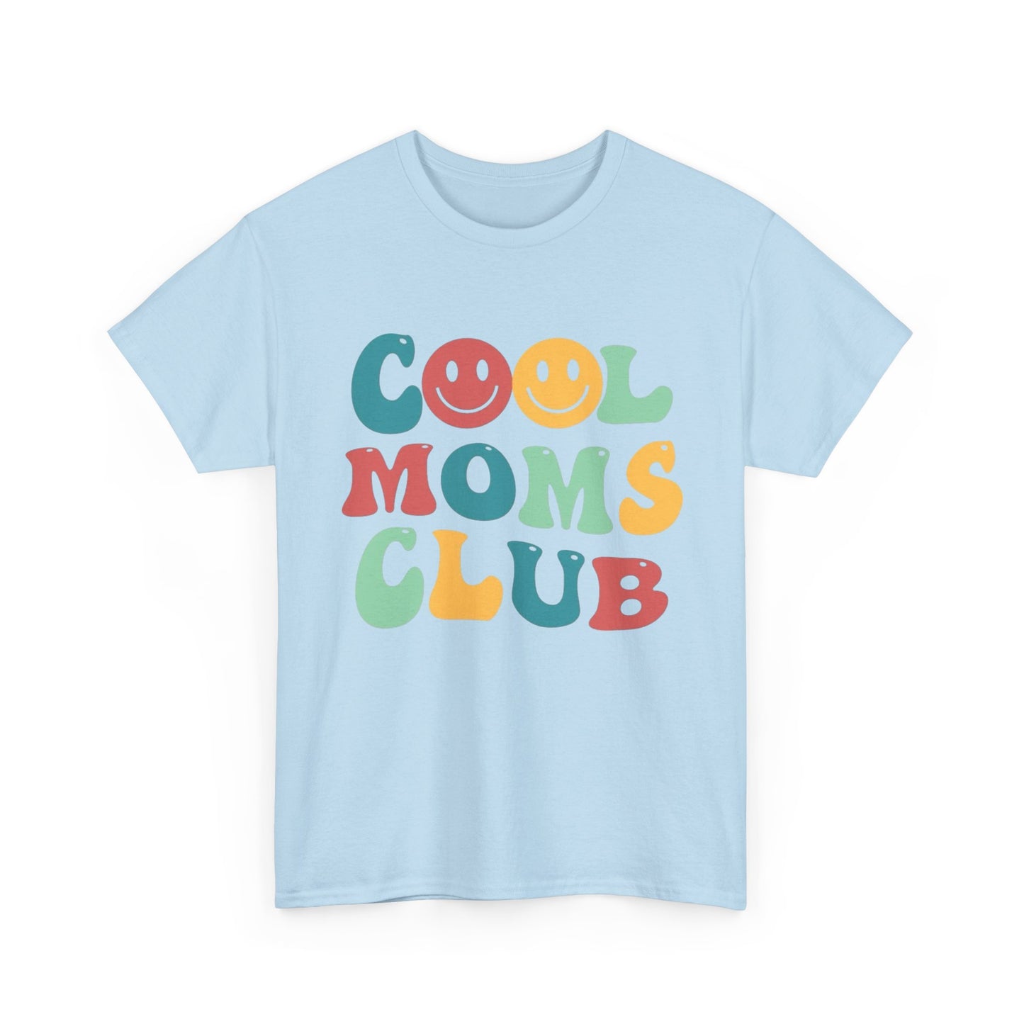 Cool Moms Club Women's Graphic T Shirt NEW MULTIPLE COLORS Gift Retro Design 90s