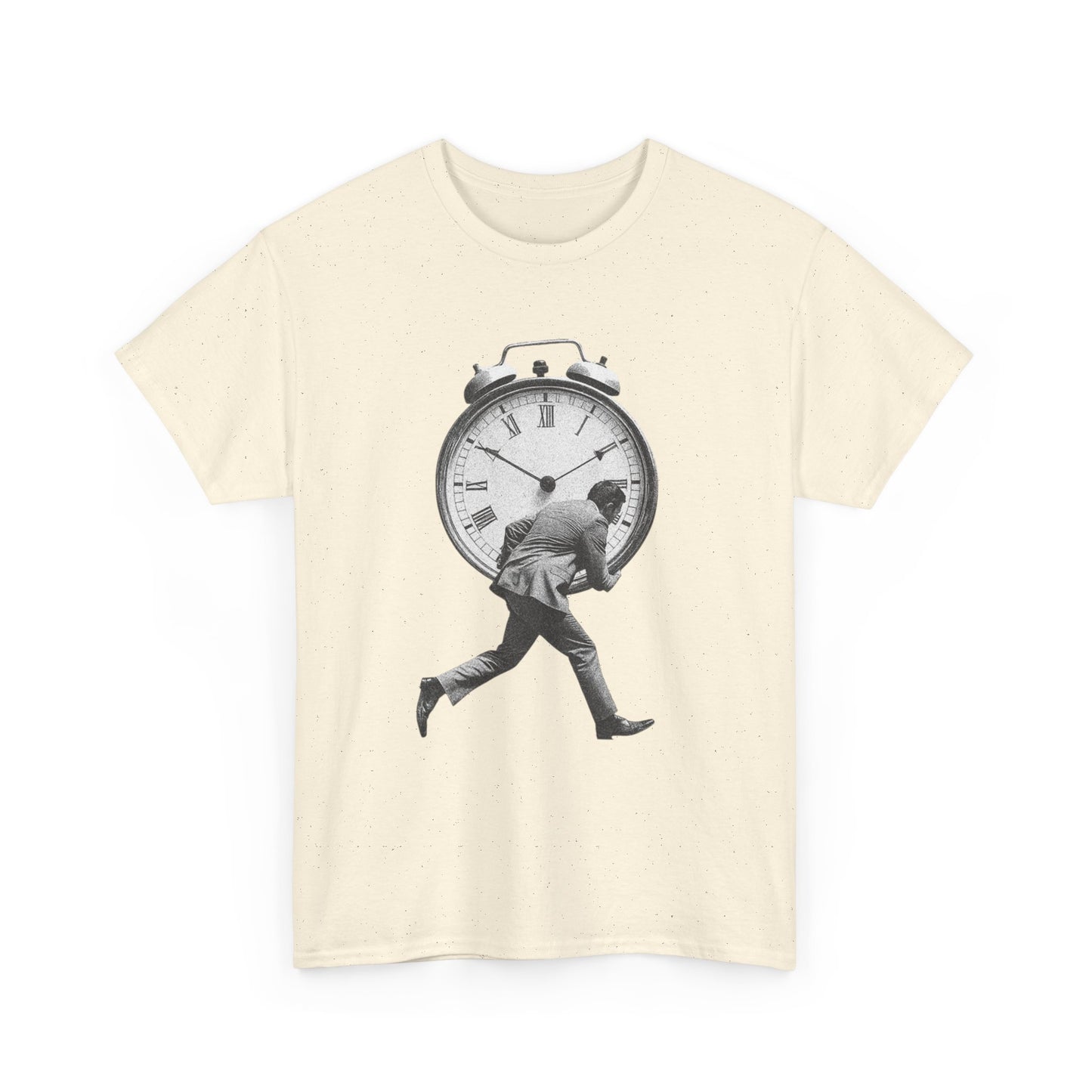 Times Running Out Graphic T Shirt NEW GIFT Unisex Heavy Cotton Tee