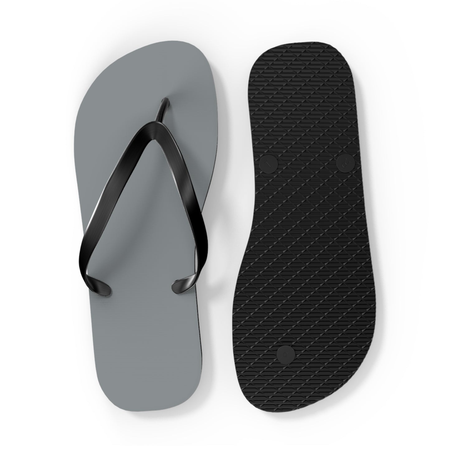 Light Gray Summer Sandals, Beach Shoes, Vacation Flip Flops, Pool Slides