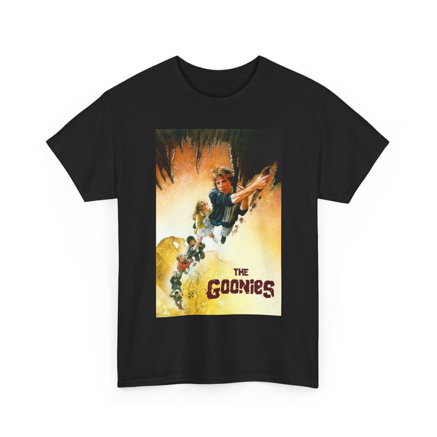 The goonies shirt movie vintage 90s kids retro movie Unisex Heavy Cotton Tee