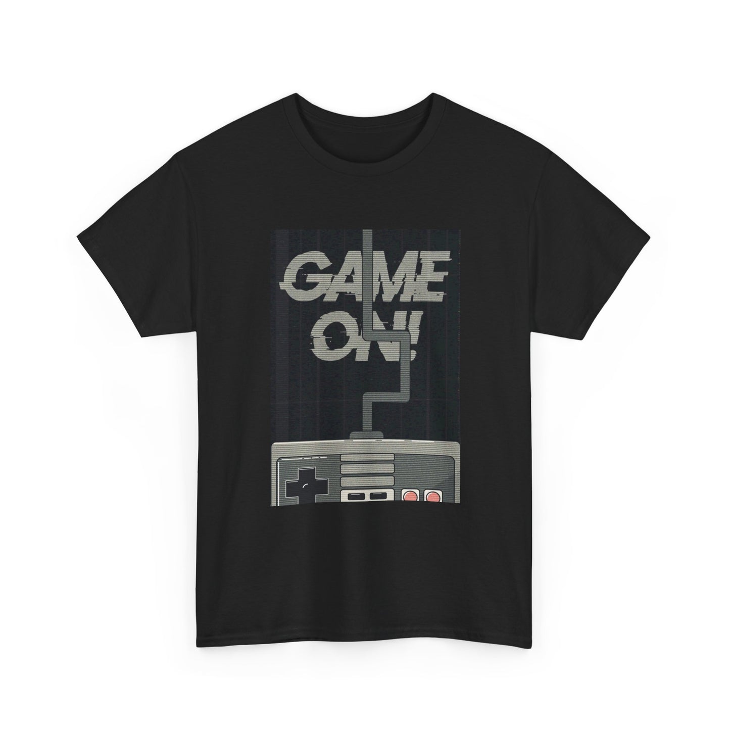 Game On N64 Super Controller Tshirt Gaming Console Unisex Heavy Cotton Tee