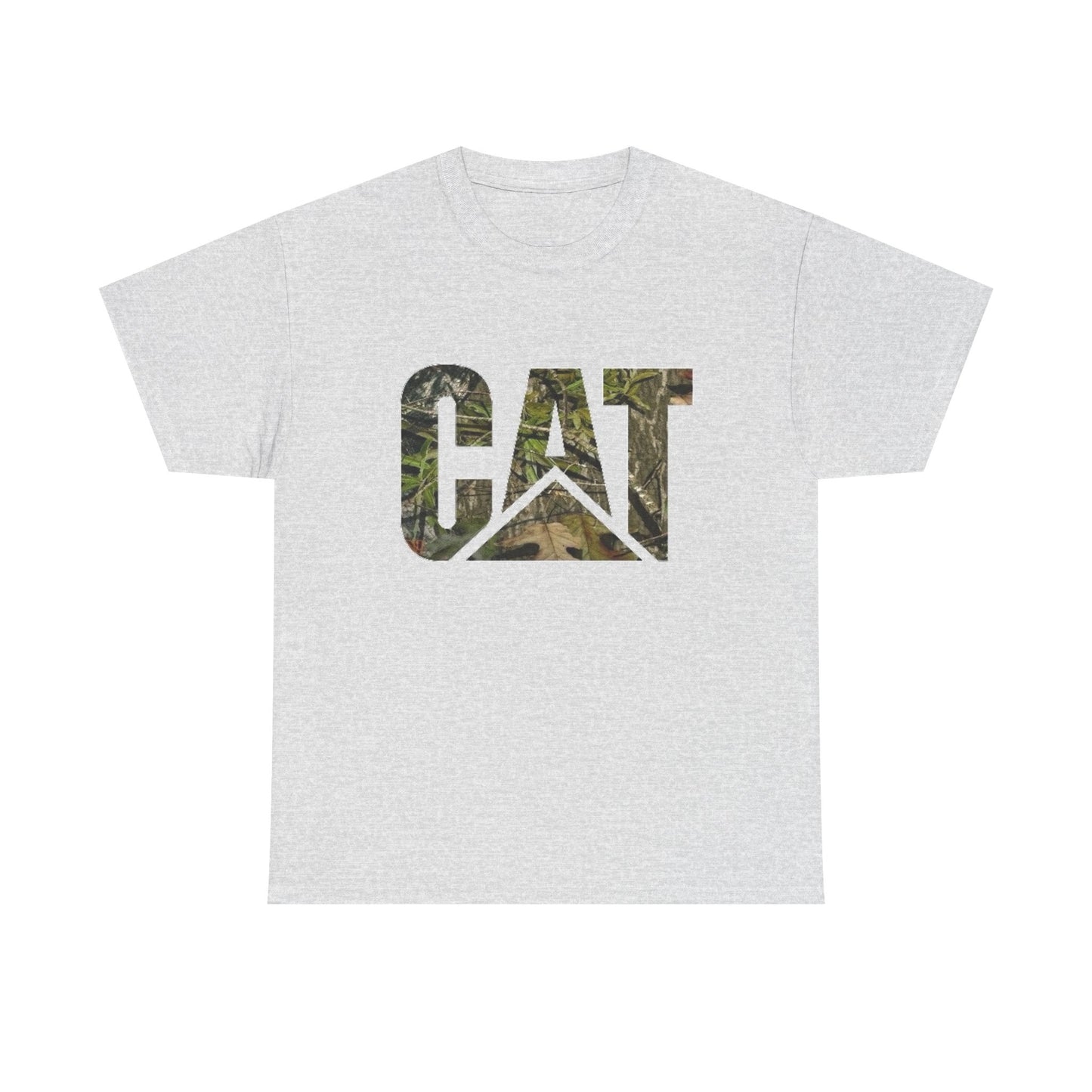 CAT Camo Diesel Equipment Graphic T Shirt Unisex Heavy Cotton Tee NEW