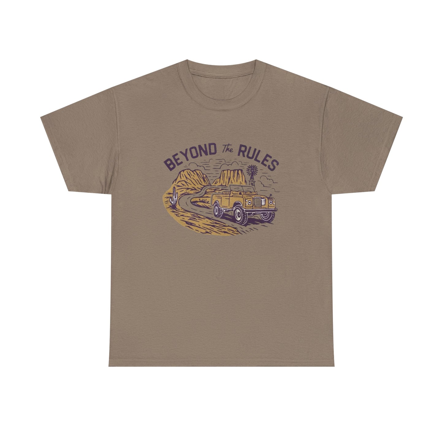 Beyond The Rules Graphic T Shirt Unisex Heavy Cotton Tee