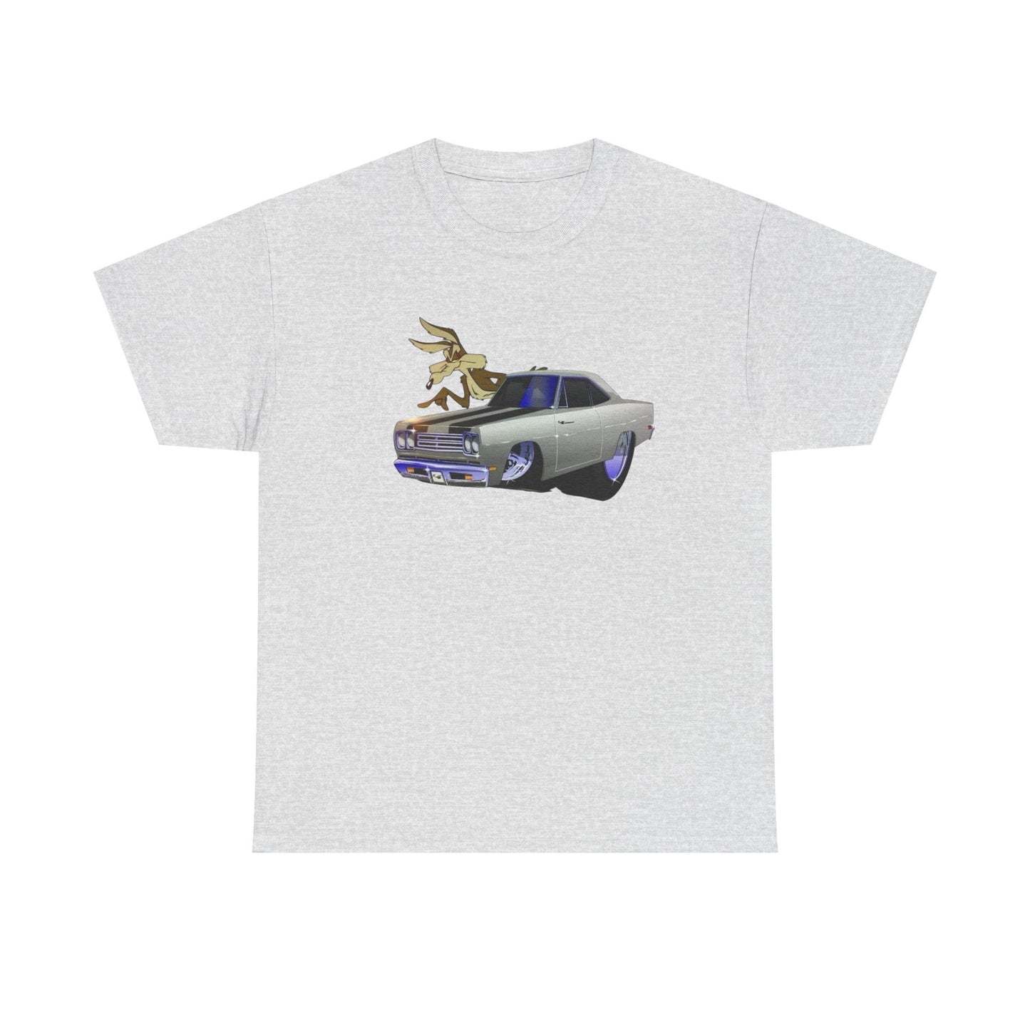Plymouth Roadrunner Classic Graphic T Shirt Unisex Heavy Cotton Tee NEW