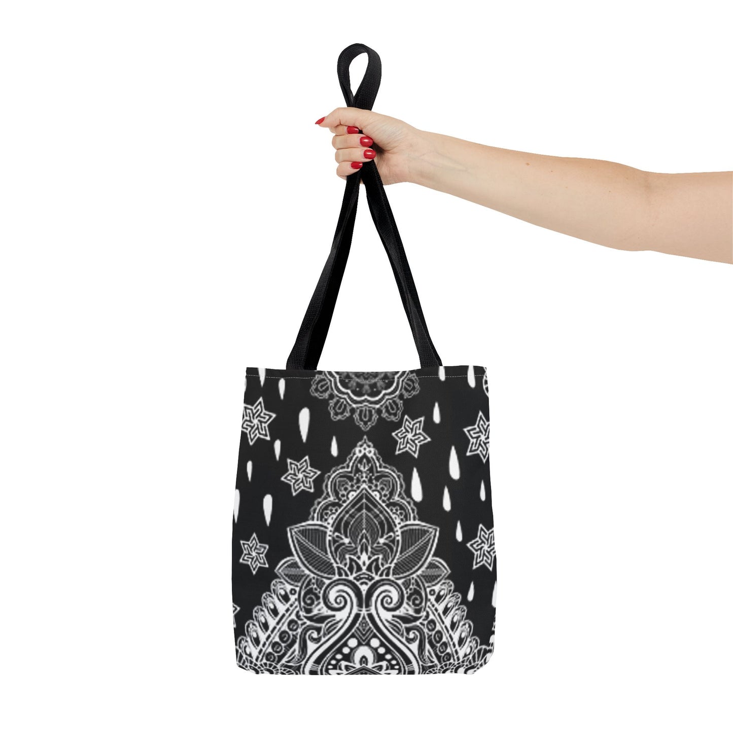 Black And White Paisley Multi Color BRAND NEW MODERN Tote Bag (AOP)