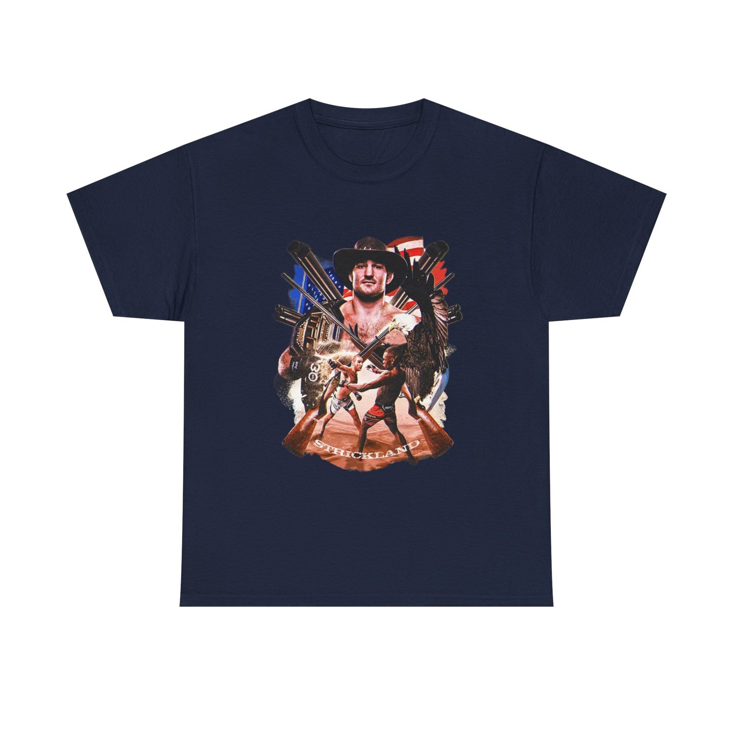 Sean Strickland T-shirt UFC graphic mma wrestling Unisex Heavy Cotton Tee