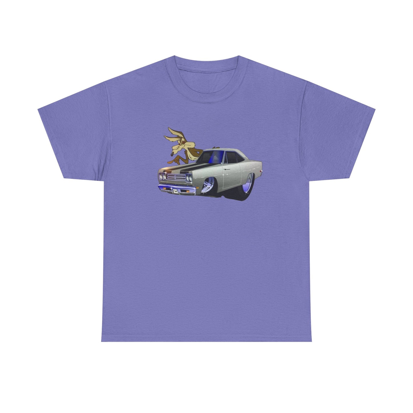 Plymouth Roadrunner Classic Graphic T Shirt Unisex Heavy Cotton Tee NEW