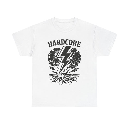Hardcore Weather Graphic T Shirt Unisex Heavy Cotton Tee