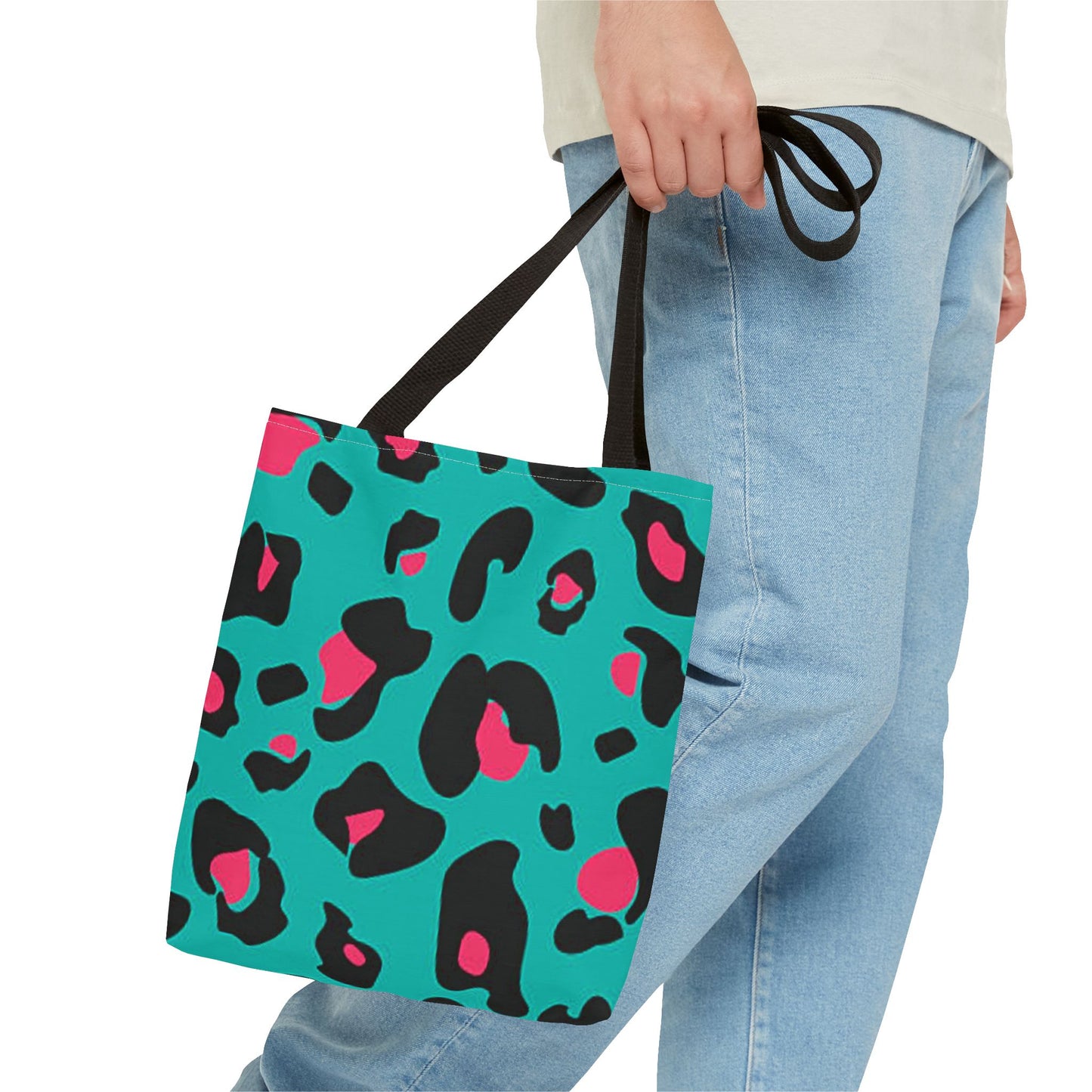 Cheetah Turquoise All Over Print BRAND NEW Purse, Pocketbook,Travel Tote Bag
