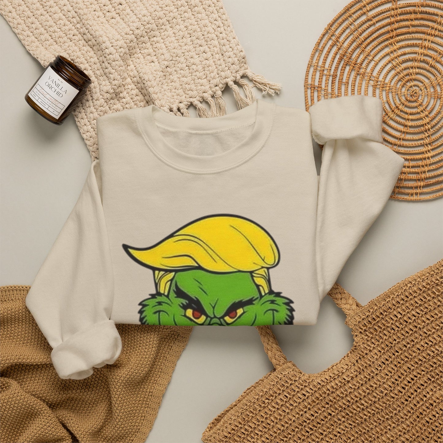 Make Christmas Great Again Funny Sweater NEW Heavy Blend™ Crewneck Sweatshirt