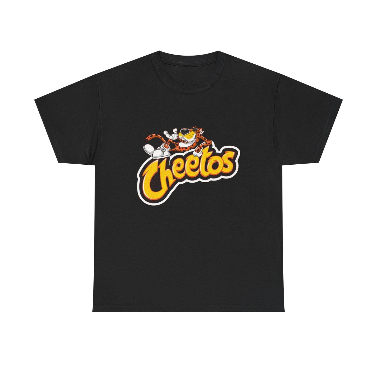 Cheetos Graphic T Shirt Vintage Snack Logo Unisex Heavy Cotton Tee