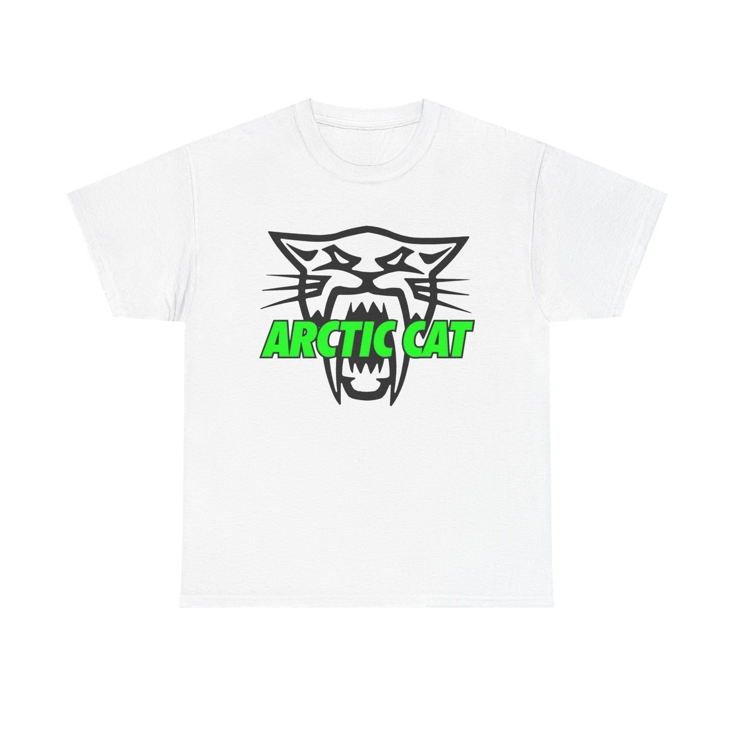 Arctic Cat Retro 90s Graphic T Shirt Unisex Heavy Cotton Tee NEW