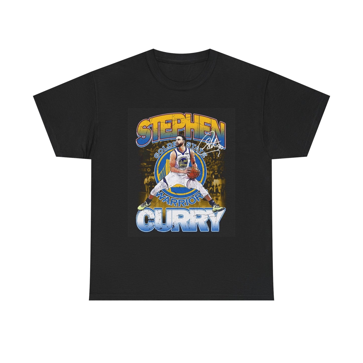 Steph Curry Graphic T Shirt Vintage Warriors Unisex Heavy Cotton Tee