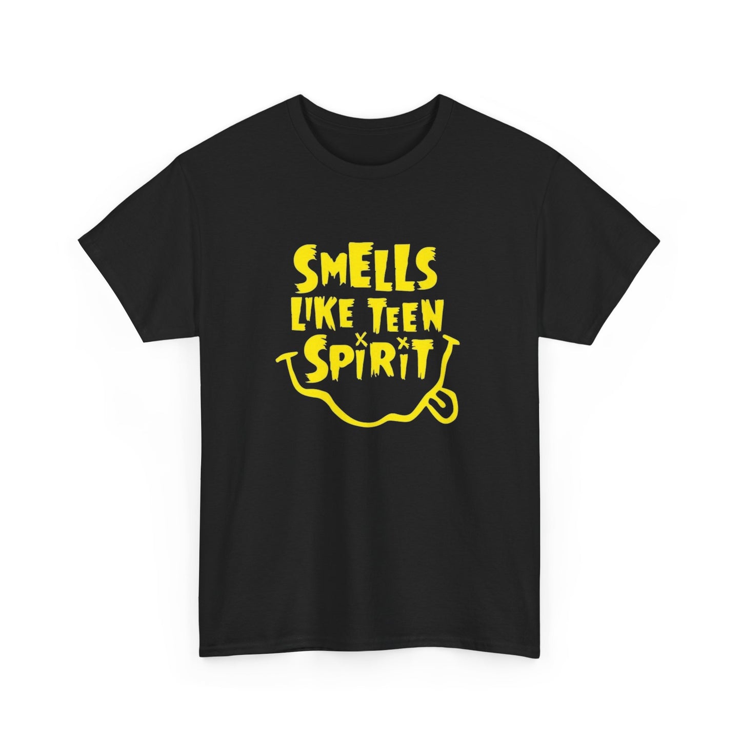 Smells Like Teen Spirit Nirvana Graphic T Shirt NEW ADULT Heavy Cotton Tee